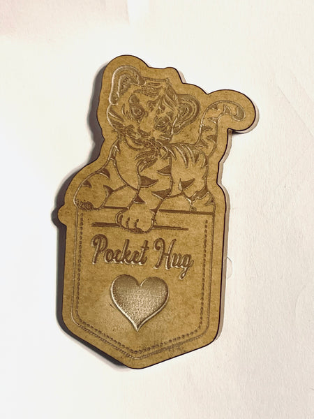 Heart pocket hug