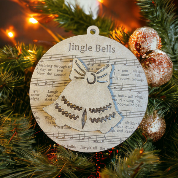 3D Jingle bells ornament