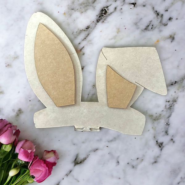 3D holiday interchangeable bunny ears