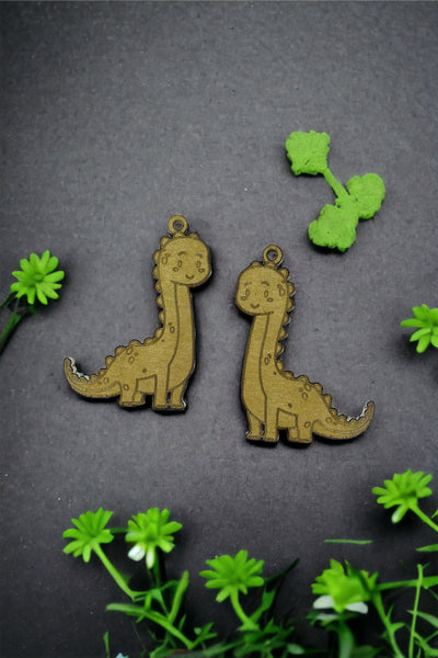 Dino earrings! lol