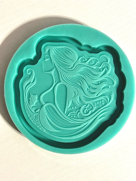 Mythical mermaid trinket tray