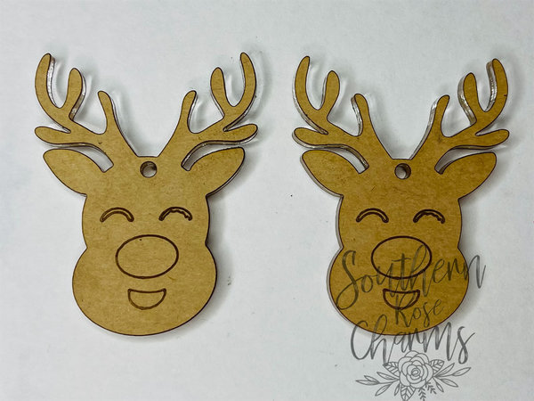 Reindeer silly earrings