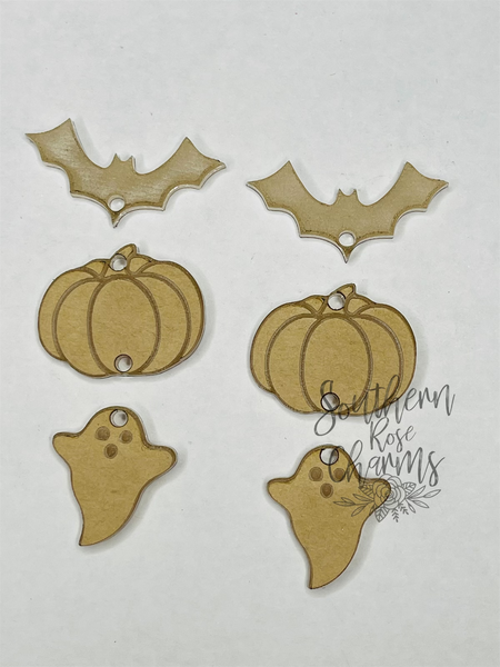 3 piece Halloween dangle earrings