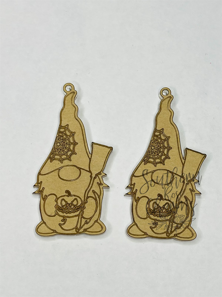 Halloween spooky gnome earring
