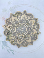 Henna Mandala coaster